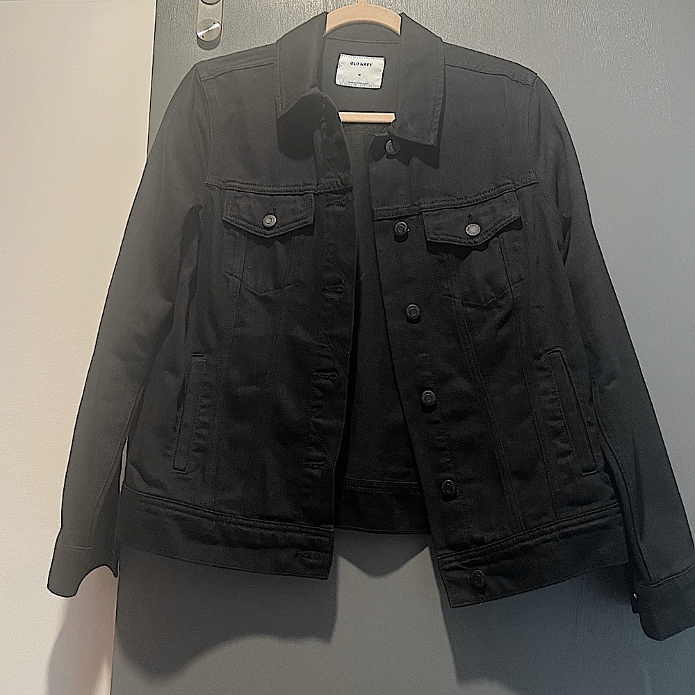 Black Jean Jacket